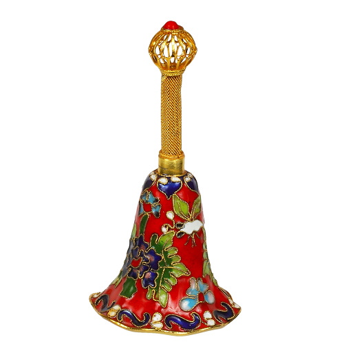 Weihnachtsglocke, Glocke, Weihnachtsdeko, Cloisonne, 5453